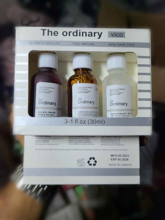 The Ordinary all in 1 skin care set
