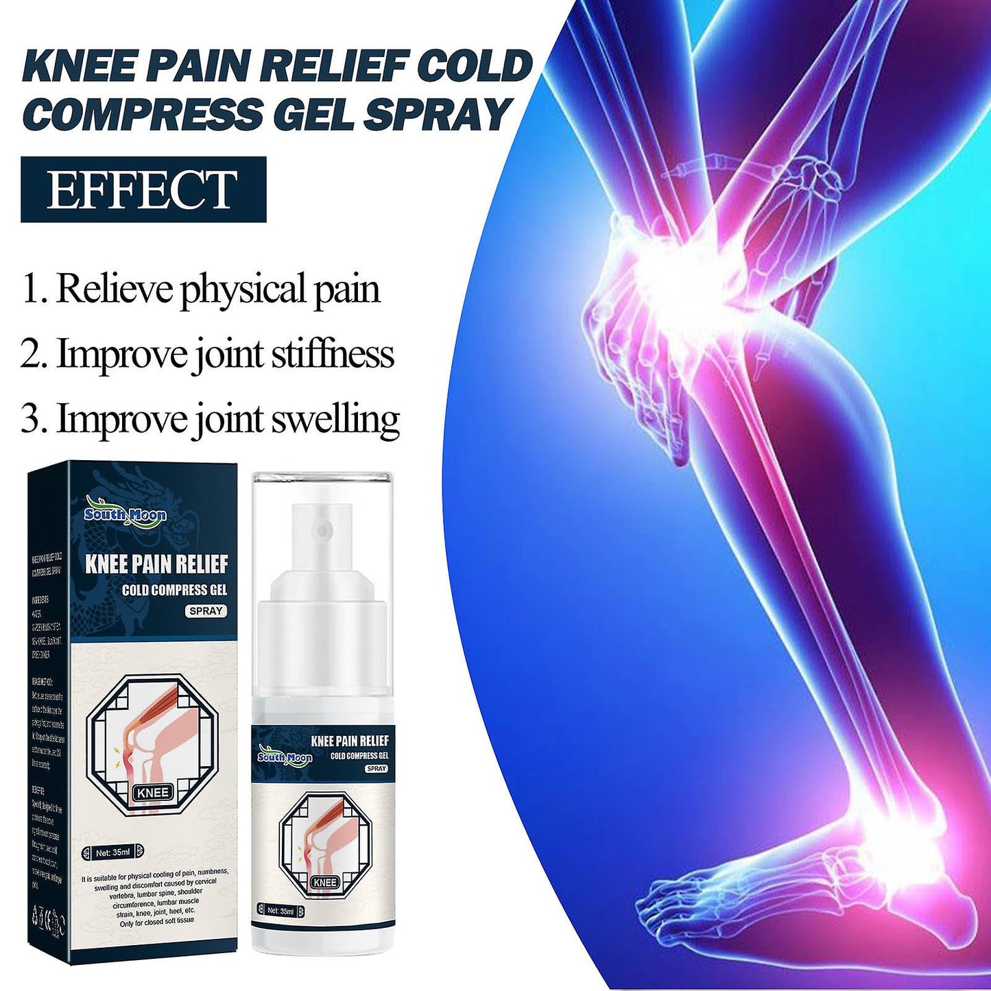 knee and back pain & joint pain spray