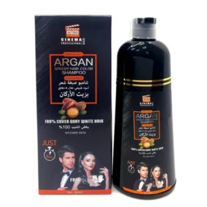 ARGAN HAIR COLOR BLACK SHAMPOO 420 ML