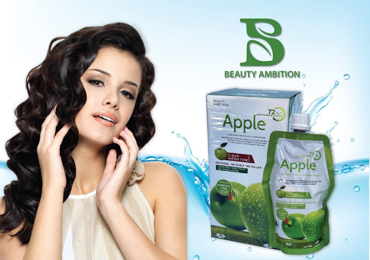 Apple Ammonia-free Black Hair Cream